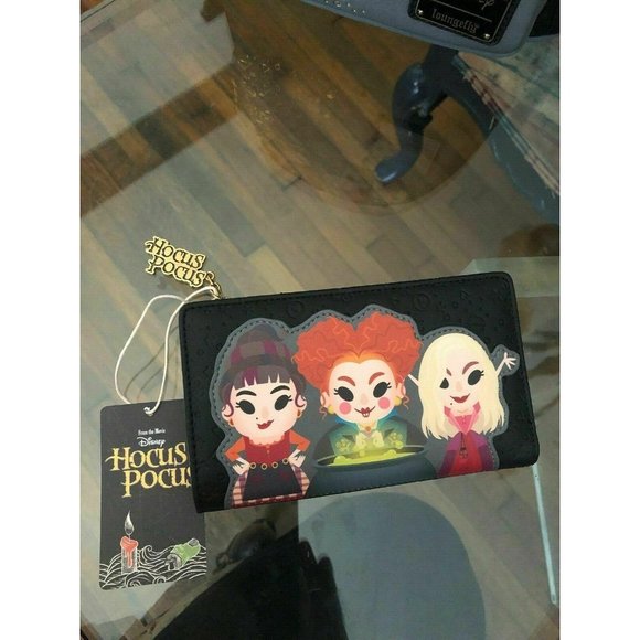 Loungefly | Bags | Loungefly Disney Hocus Pocus Chibi Wallet | Poshmark